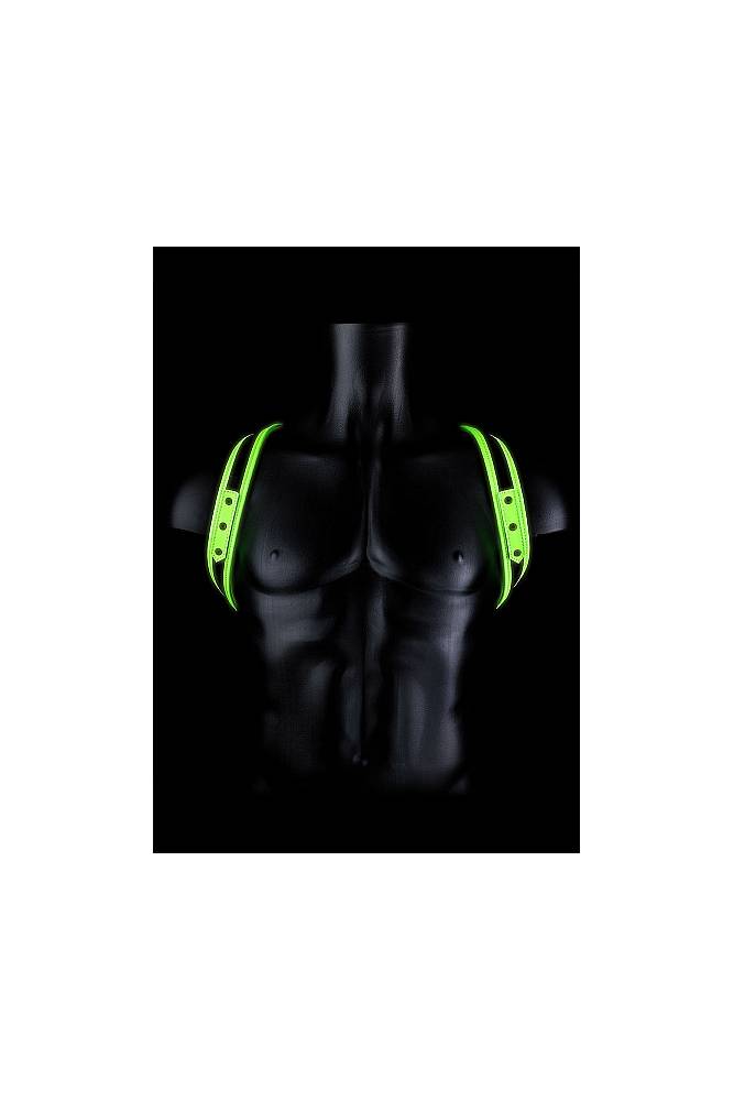 Ouch by Shots Toys - Glow - Sling Harness - Glow in the Dark