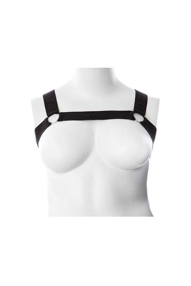 Shibari - Gender Fluid - Mason Chest Harness - Black