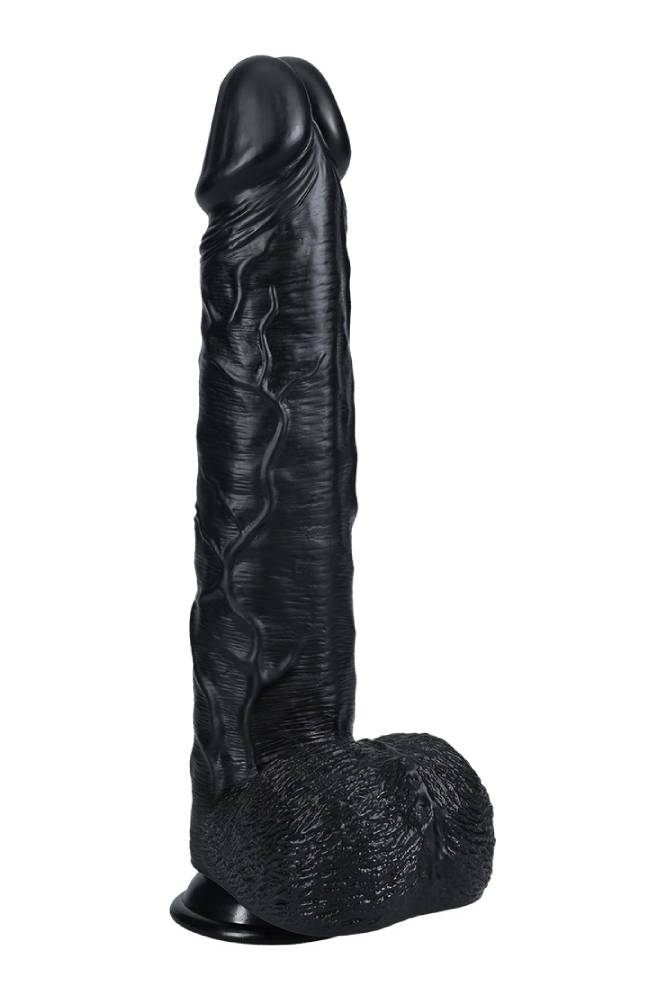 Shots Toys - RealRock - Extra Long 14" Dildo with Balls - Various Colors