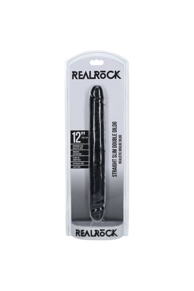 Shots Toys - RealRock - Slim Double Ended Dong - Various Sizes & Colors