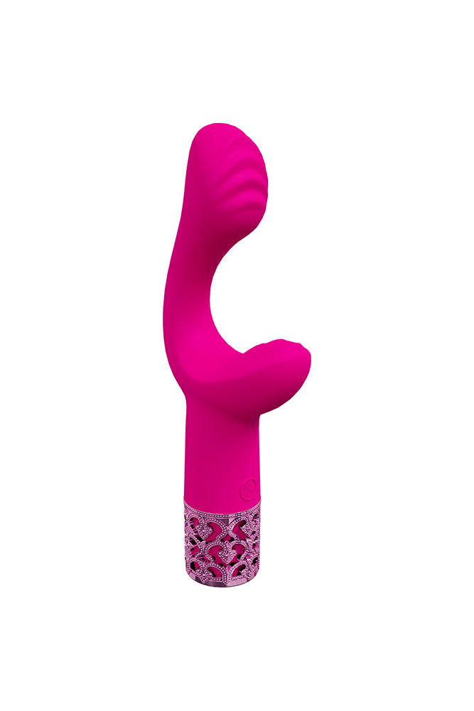 Shots Toys - Royal Gems - Majestic Rabbit Vibrator - Various Colors