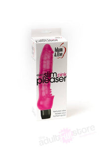 Thumbnail for Adam & Eve - Eve's Slim Pink Pleaser Vibrator - Pink - Stag Shop