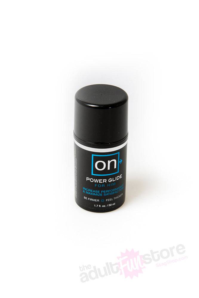 ON by Sensuva - Power Glide Arousal Gel For Him - 1.7oz - Stag Shop
