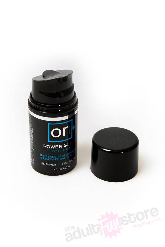 ON by Sensuva - Power Glide Arousal Gel For Him - 1.7oz - Stag Shop