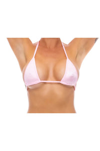 Thumbnail for Bodyzone - Skinny Triangle Tie Up Bikini Top - Assorted Colours - Stag Shop