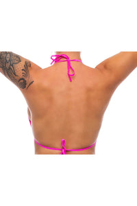 Thumbnail for BodyZone - Small Triangle Bikini Top - 1649 - Assorted Colours - Stag Shop
