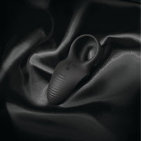 Thumbnail for Coquette Pleasure Collection - 23607 - The After Party Vibrating Couples' Ring - Black - Stag Shop