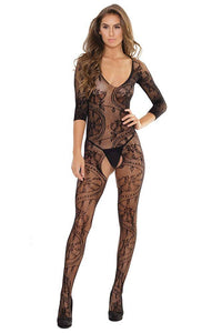 Thumbnail for Coquette - 2559 - Bodystocking - OS - Black - Stag Shop