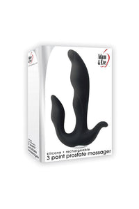 Thumbnail for Adam & Eve - 3-Point Prostate Massager - Black - Stag Shop