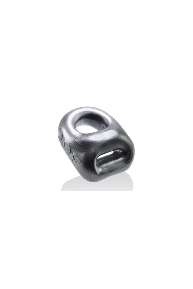 Oxballs - 360 Dual Cock Ring & Ball Sling - Grey - Stag Shop