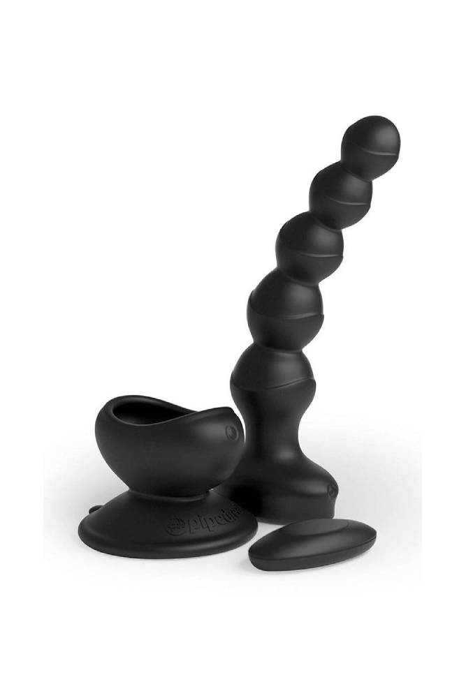 Pipedream - 3Some - Wall Banger Beads Anal Beads - Black - Stag Shop