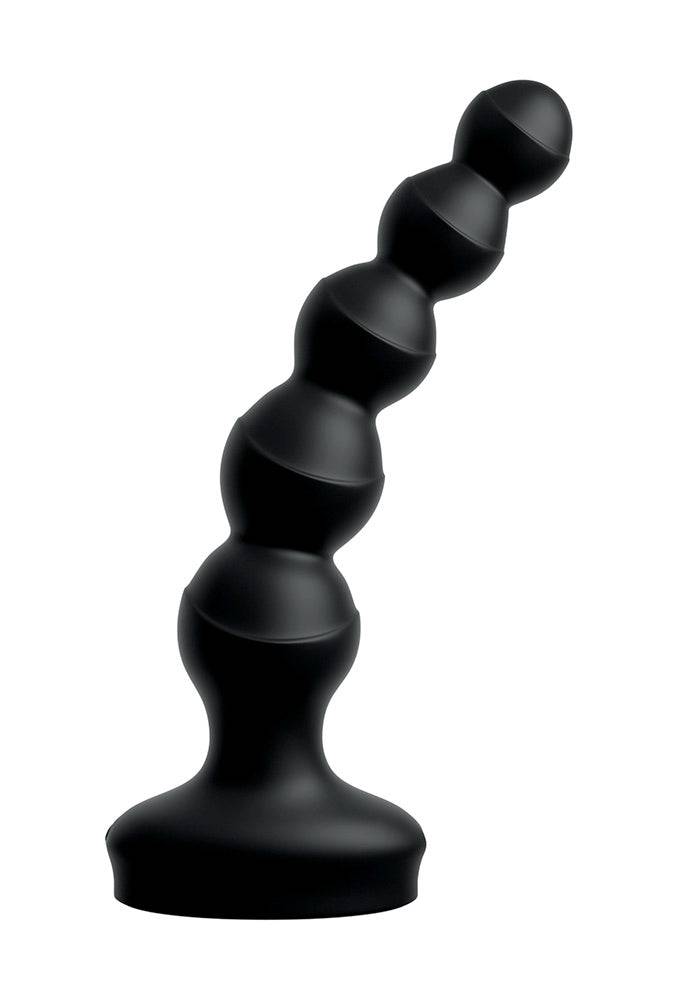 Pipedream - 3Some - Wall Banger Beads Anal Beads - Black - Stag Shop