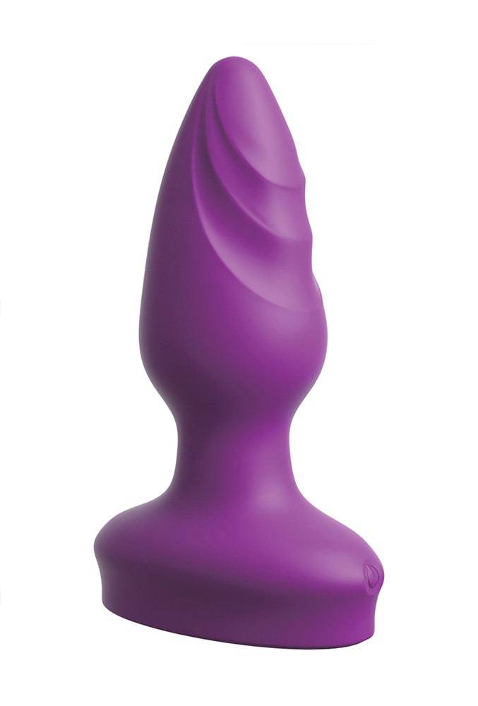 Pipedream - 3Some - Wall Banger Butt Plug - Purple - Stag Shop