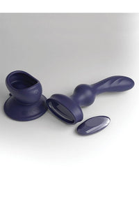 Thumbnail for Pipedream - 3Some - Wall Banger P-Spot Butt Plug - Blue - Stag Shop