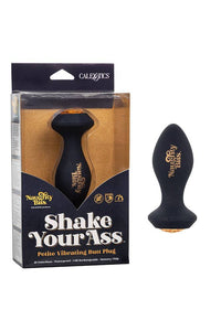 Thumbnail for Cal Exotics - Naughty Bits - Shake Your Ass Petite Vibrating Butt Plug - Stag Shop