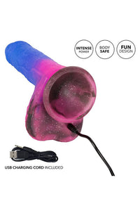 Thumbnail for Cal Exotics - Naughty Bits - Ombré Hombre Vibrating Dildo - Stag Shop