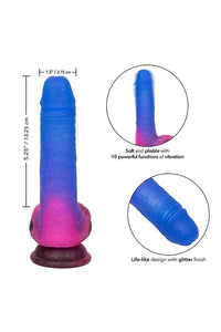 Thumbnail for Cal Exotics - Naughty Bits - Ombré Hombre Vibrating Dildo - Stag Shop