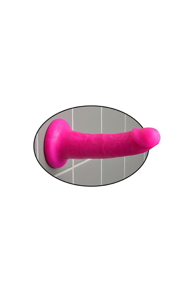 Pipedream - Dillio - Slim Realistic Dildo - 6 inch - Pink - Stag Shop