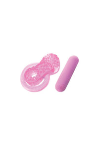 Thumbnail for Adam & Eve - Rechargeable Couples Enhancer Cock Ring - Pink - Stag Shop