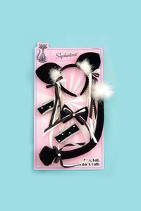 Thumbnail for Forum Novelties - Sophisticat Cat Costume Set - Black/White - Stag Shop