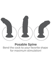 Thumbnail for Pipedream - King Cock - Vibrating Realistic Cock with Balls - 10 inch - Beige - Stag Shop