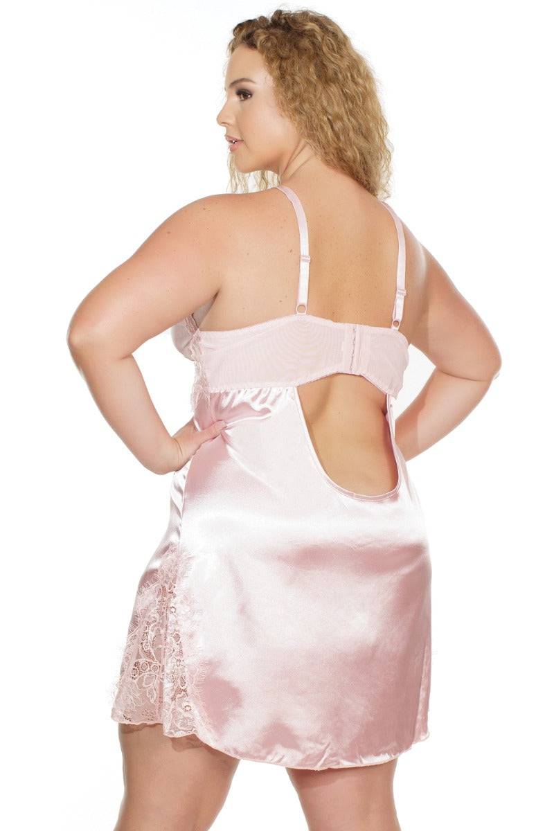 Coquette - 7076 - Chemise - Rose Dust - Stag Shop