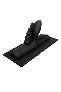 Thumbnail for Cowgirl - Buckwild - Double Penetration Silicone Attachment - Black - Stag Shop