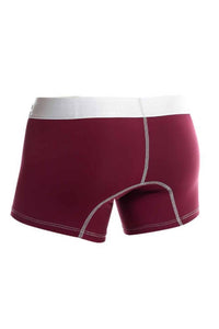 Thumbnail for MaleBasics - Performance Boxer - Burgundy - Stag Shop