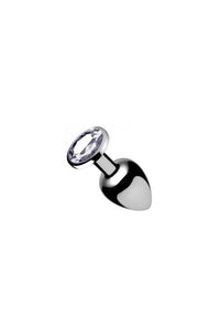 Thumbnail for XR Brands - Booty Sparks - Clear Gem Anal Plug - Small - Stag Shop