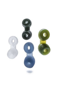 Thumbnail for Perfect Fit - Silaskin Cock Ring and Ball Stretcher - Clear - Stag Shop