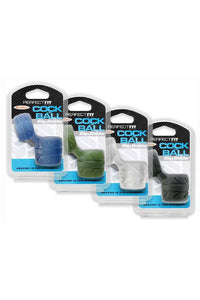 Thumbnail for Perfect Fit - Silaskin Cock Ring and Ball Stretcher - Clear - Stag Shop