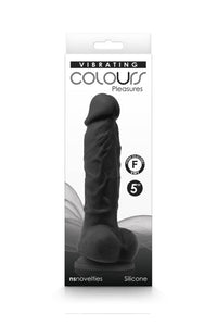 Thumbnail for NS Novelties - Colours - 5 Inch Pleasures Vibrating Dildo - Assorted Colours - Stag Shop
