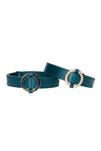 Thumbnail for Ouch by Shots Toys - Halo - Thigh Cuffs - Green - Stag Shop