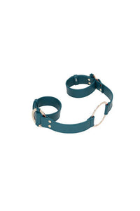 Thumbnail for Ouch by Shots Toys - Halo - Handcuffs with Connector - Green - Stag Shop