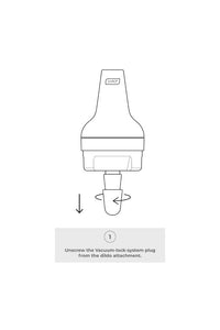 Thumbnail for Kiiroo - Keon - Dildo Adapter - Black - Stag Shop