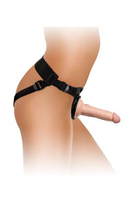 Thumbnail for Pipedream - King Cock Elite - Beginner's Body Dock Strap-on Harness - Black - Stag Shop
