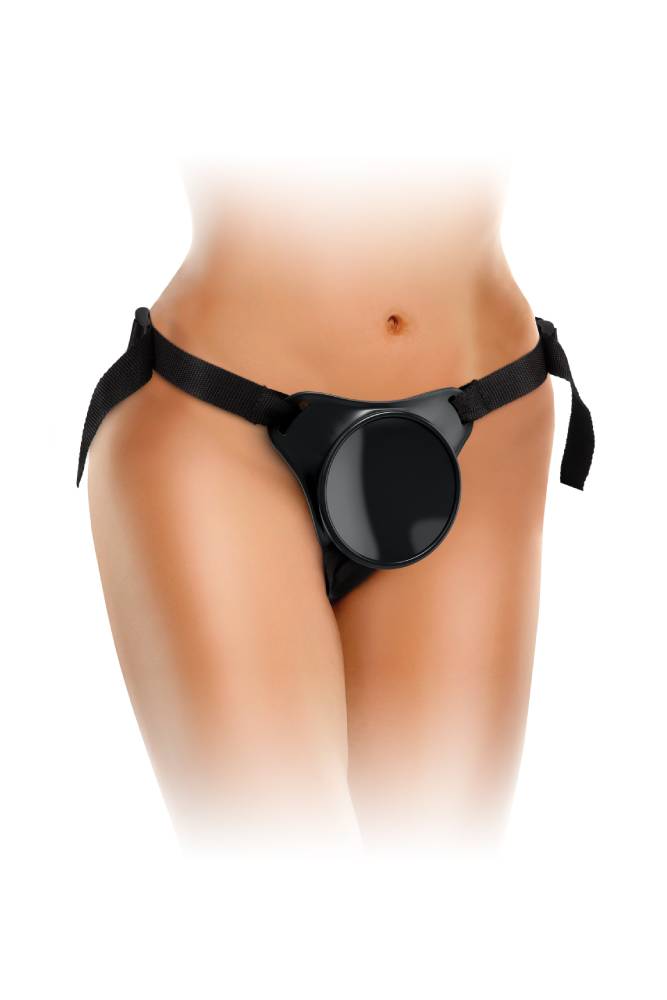 Pipedream - King Cock Elite - Comfy Body Dock Strap-on Harness - Black - Stag Shop