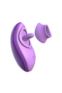 Thumbnail for Pipedream - Fantasy For Her - Her Silicone Fun Tongue Warming Tongue Vibrator - Stag Shop