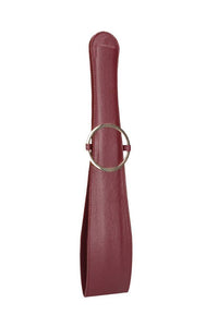 Thumbnail for Ouch by Shots Toys - Halo - Belt Flogger - Burgundy - Stag Shop