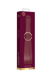 Thumbnail for Ouch by Shots Toys - Halo - Belt Flogger - Burgundy - Stag Shop
