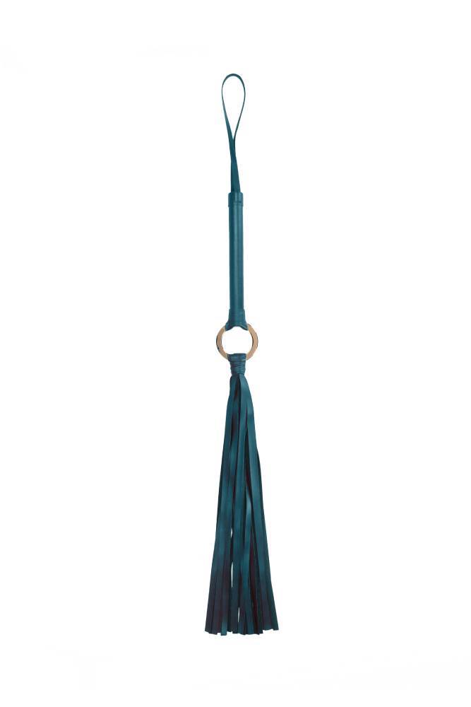 Ouch by Shots Toys - Halo - Flogger - Green - Stag Shop