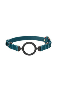 Thumbnail for Ouch by Shots Toys - Halo - Silicone Ring Gag - Green - Stag Shop