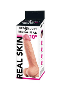 Thumbnail for Shibari - Get Lucky - Real Skin Dual Layer Dildo - 10 Inch - Tan - Stag Shop
