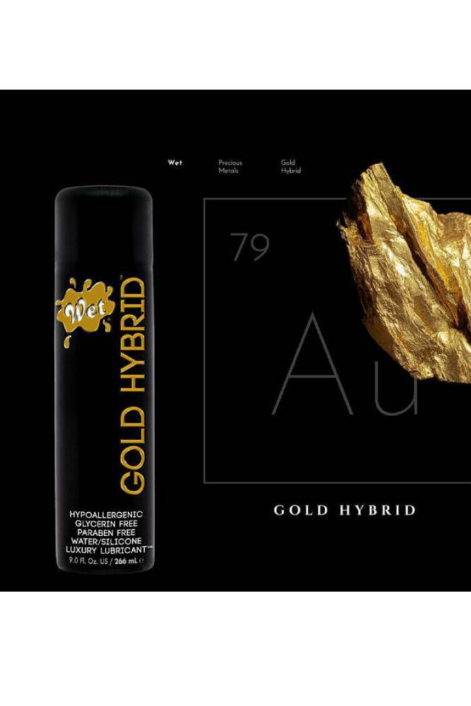 Wet - Gold - Hybrid Lubricant - 9 Oz - Stag Shop