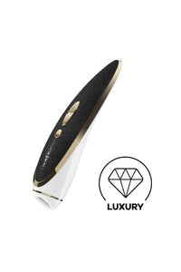 Thumbnail for Satisfyer - Luxury - Haute Couture Clitoral Stimulator - Black/Gold - Stag Shop