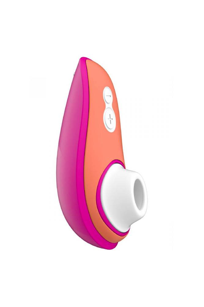 Womanizer - Lily Allen Limited Edition Liberty Clitoral Stimulator - Coral - Stag Shop