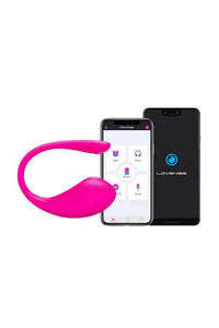 Thumbnail for Lovense - Lush 3 Bluetooth Egg Vibrator - Pink - Stag Shop