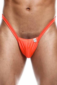 Thumbnail for MaleBasics - Y Buns Thong - Orange - Stag Shop