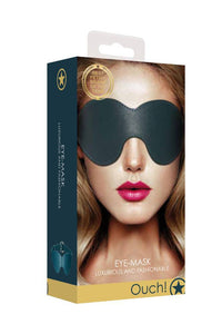 Thumbnail for Ouch by Shots Toys - Halo - Eye Mask - Green - Stag Shop