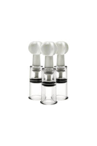 Thumbnail for XR Brands - Size Matters - Max Twist Clit and Nipple Triple Sucker Set - Stag Shop